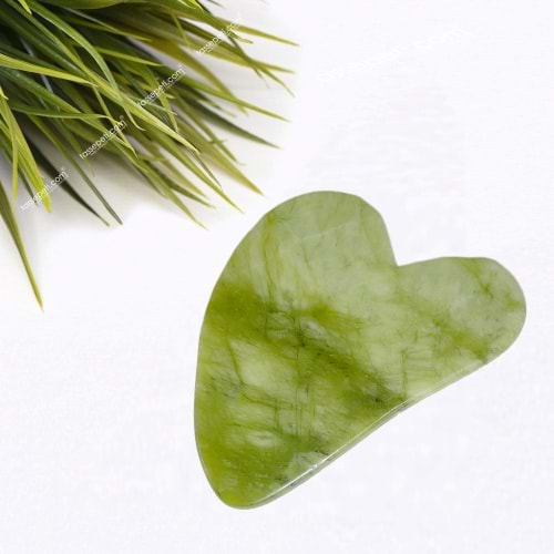 GUA SHA KALP TAŞI YEŞİL