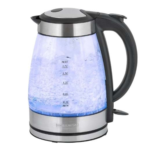 HWK-8853 LED IŞIKLI CAM KETTLE 1.7 LT 2200 W 220-240 V