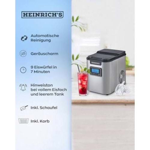 HEM-8844 BUZ MAKİNASI PASLANMAZ ÇELİK 120 W